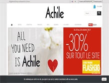 Tablet Screenshot of achile.com